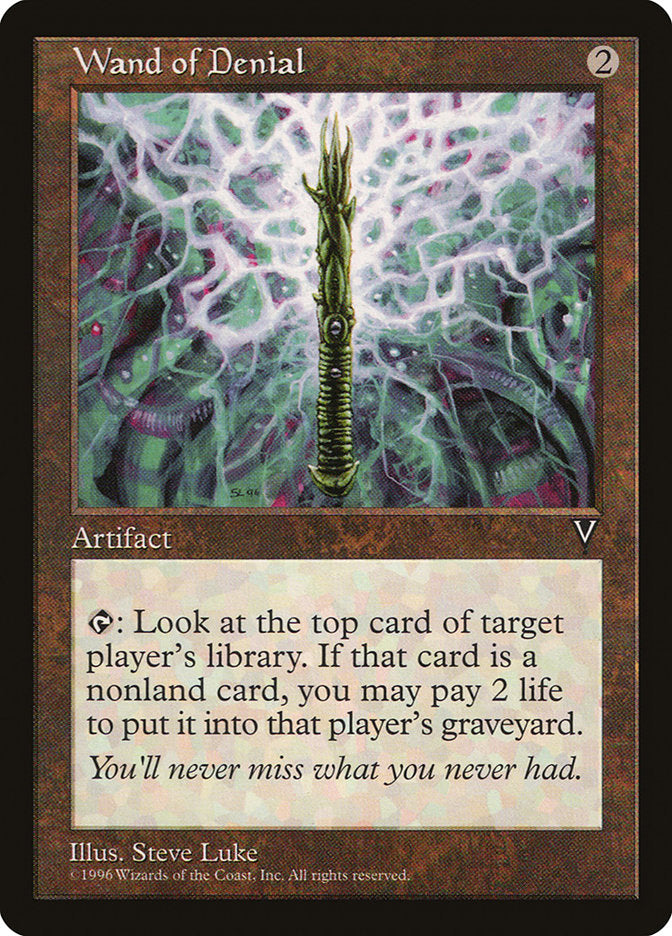 Wand of Denial [Visions] | Card Merchant Takapuna
