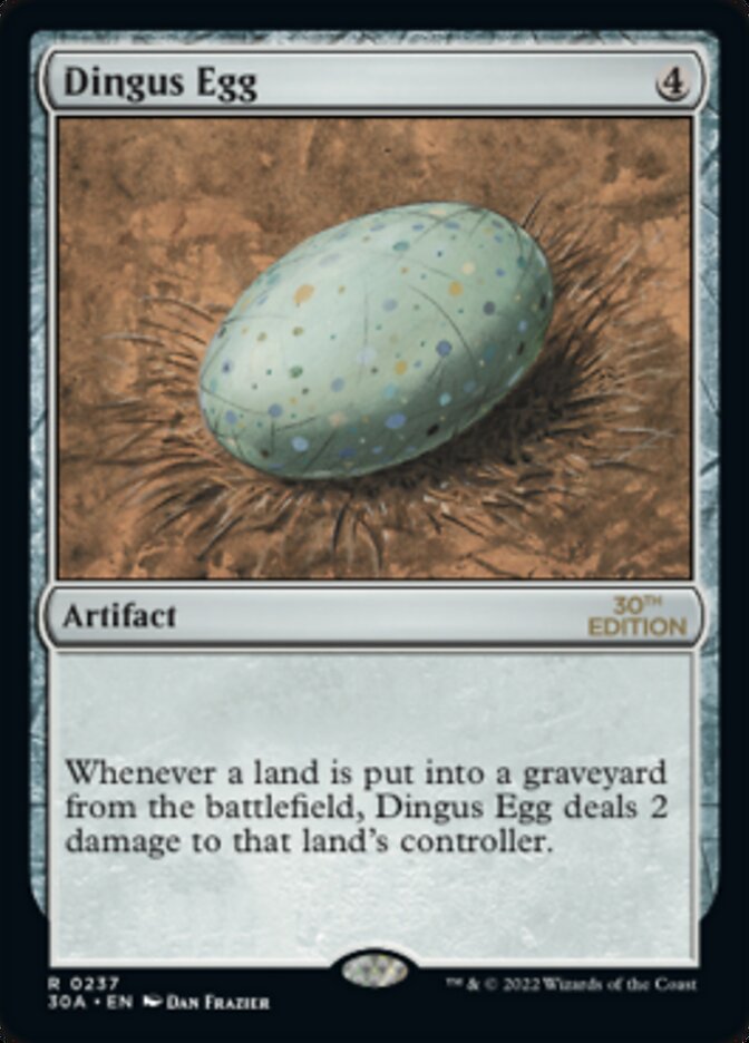 Dingus Egg [30th Anniversary Edition] | Card Merchant Takapuna