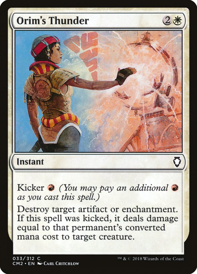 Orim's Thunder [Commander Anthology Volume II] | Card Merchant Takapuna