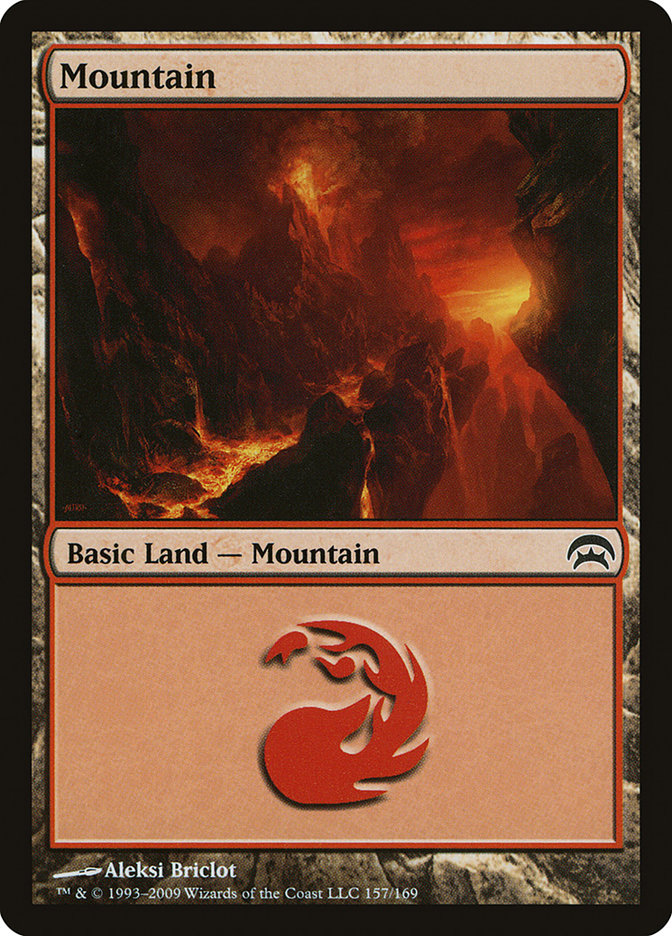 Mountain (157) [Planechase] | Card Merchant Takapuna