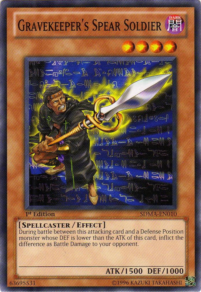 Gravekeeper's Spear Soldier [SDMA-EN010] Common | Card Merchant Takapuna