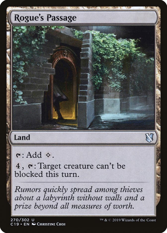 Rogue's Passage [Commander 2019] | Card Merchant Takapuna