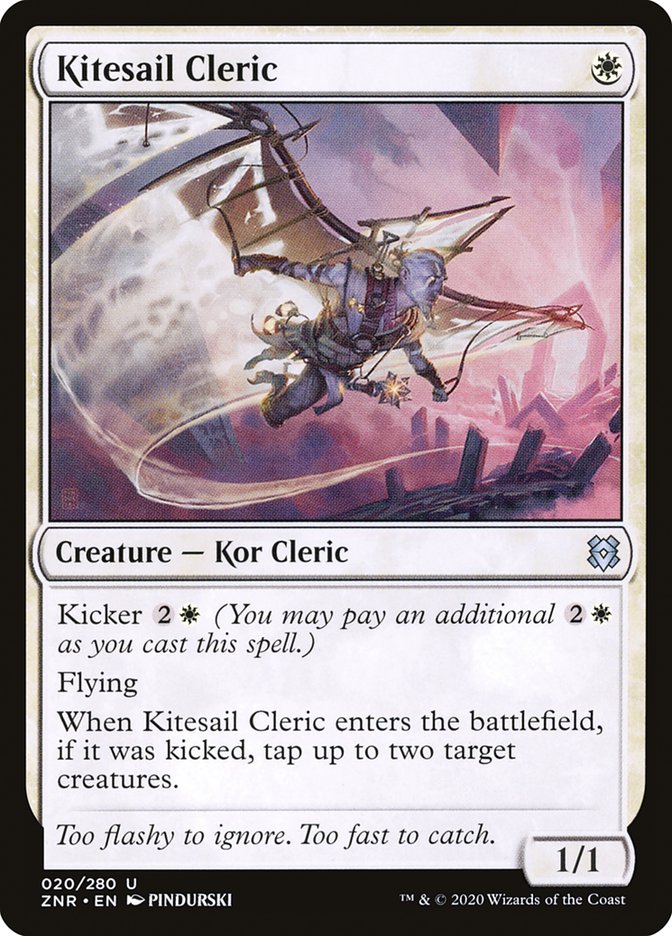Kitesail Cleric [Zendikar Rising] | Card Merchant Takapuna