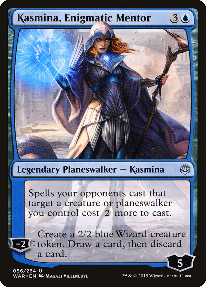 Kasmina, Enigmatic Mentor [War of the Spark] | Card Merchant Takapuna
