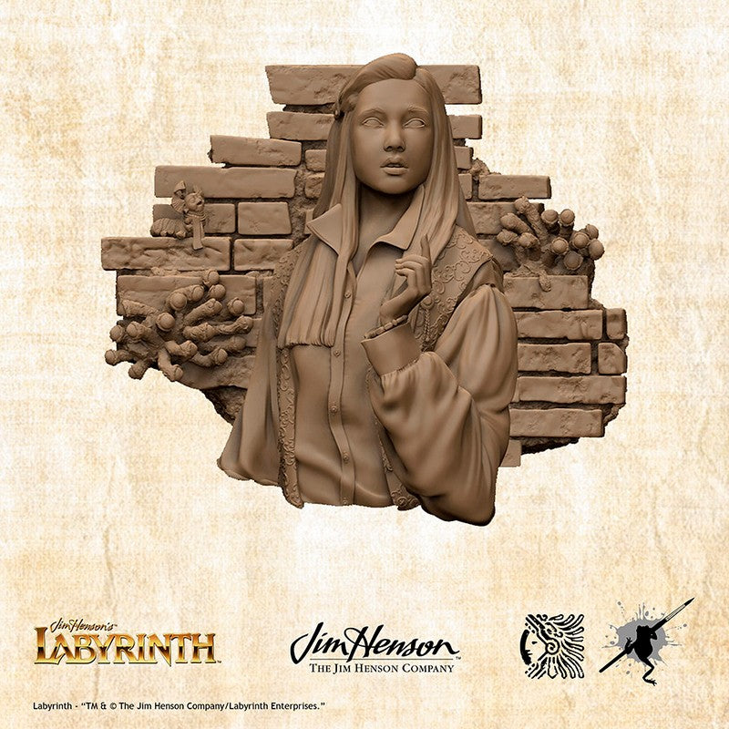 Labyrinth - Sarah & the Worm 1/10 Scale Model Unpainted | Card Merchant Takapuna