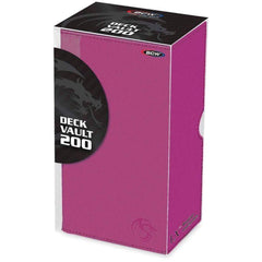 BCW Deck Vault LX 200 - Pink | Card Merchant Takapuna