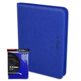 BCW Zipper-Folio LX 9-Pocket - Blue | Card Merchant Takapuna