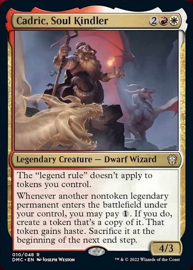 Cadric, Soul Kindler [Dominaria United Commander] | Card Merchant Takapuna