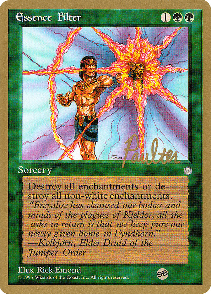 Essence Filter (Preston Poulter) (SB) [Pro Tour Collector Set] | Card Merchant Takapuna