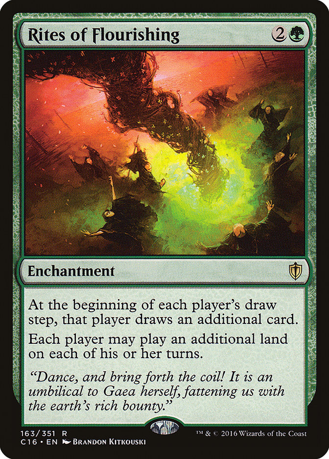 Rites of Flourishing [Commander 2016] | Card Merchant Takapuna