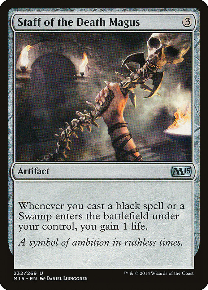 Staff of the Death Magus [Magic 2015] | Card Merchant Takapuna