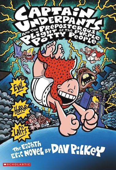 Captain Underpants and the Preposterous Plight of the Purple Potty People | Card Merchant Takapuna