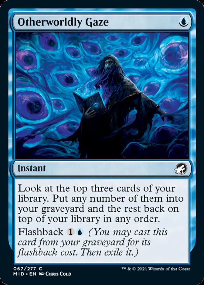 Otherworldly Gaze [Innistrad: Midnight Hunt] | Card Merchant Takapuna