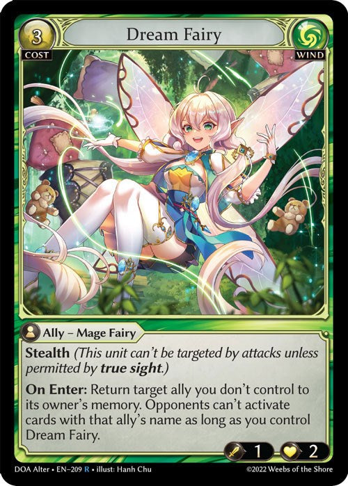 Dream Fairy (209) [Dawn of Ashes: Alter Edition] | Card Merchant Takapuna