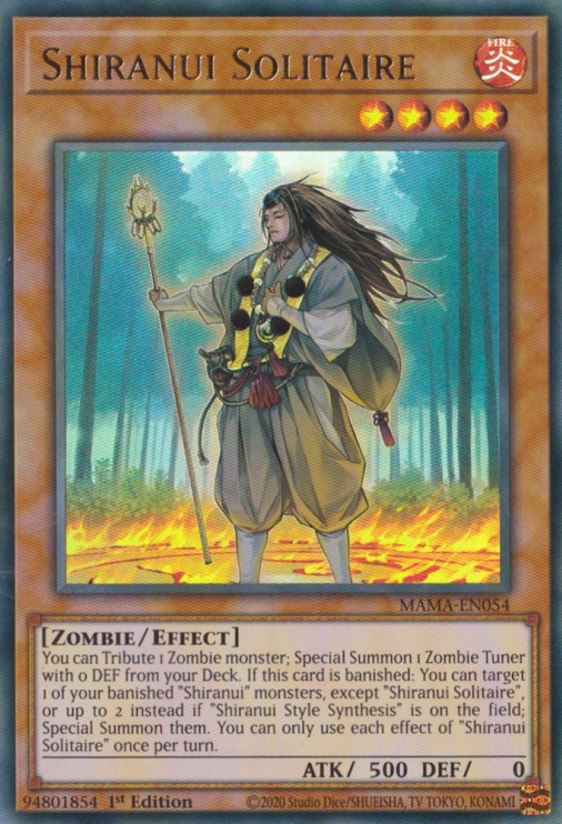 Shiranui Solitaire [MAMA-EN054] Ultra Rare | Card Merchant Takapuna