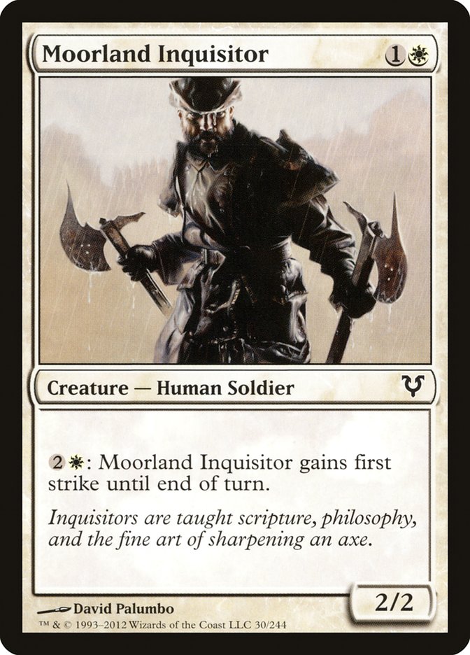 Moorland Inquisitor [Avacyn Restored] | Card Merchant Takapuna