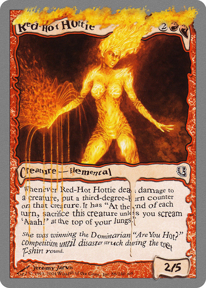 Red-Hot Hottie [Unhinged] | Card Merchant Takapuna