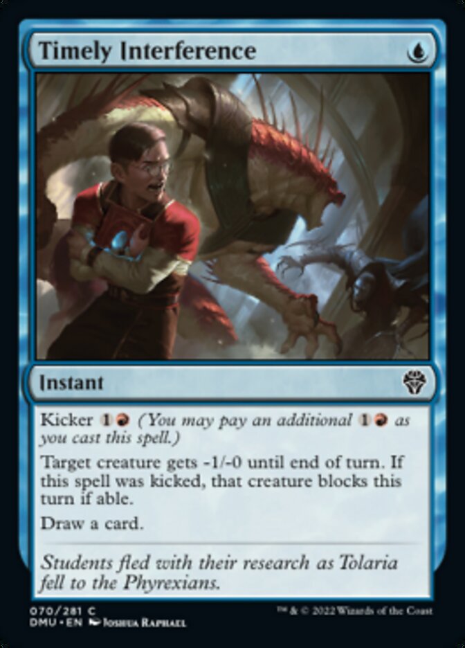 Timely Interference [Dominaria United] | Card Merchant Takapuna