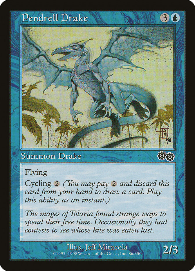 Pendrell Drake [Urza's Saga] | Card Merchant Takapuna
