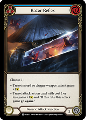 Razor Reflex (Blue) [U-WTR211] (Welcome to Rathe Unlimited)  Unlimited Normal | Card Merchant Takapuna