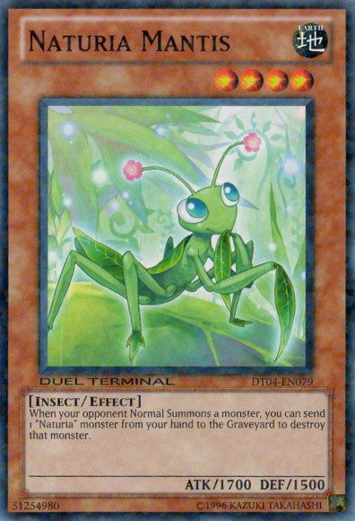 Naturia Mantis [DT04-EN079] Common | Card Merchant Takapuna
