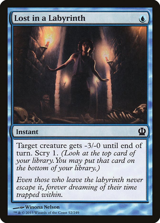 Lost in a Labyrinth [Theros] | Card Merchant Takapuna
