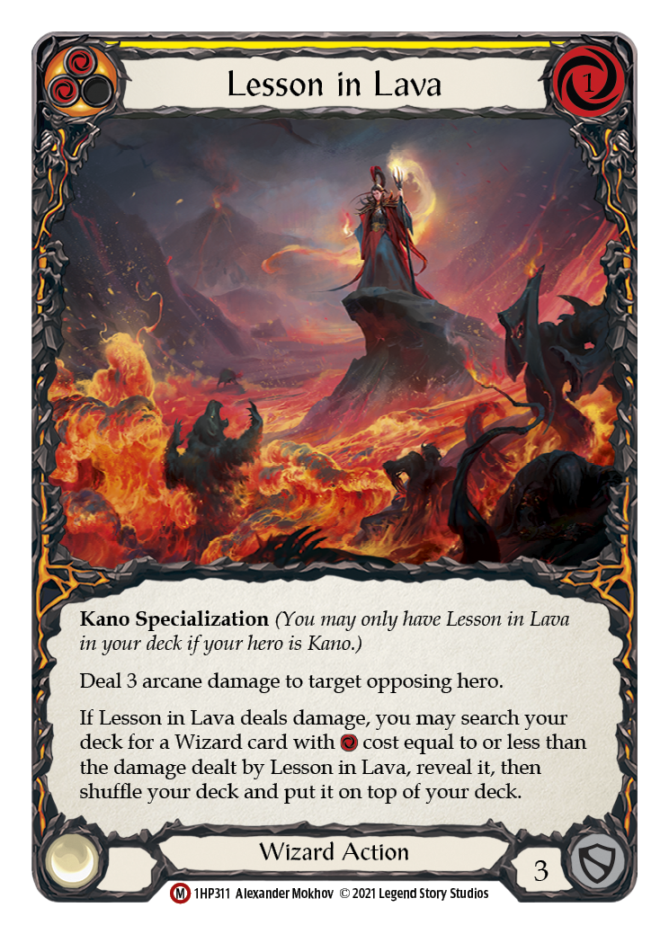 Lesson in Lava [1HP311] (History Pack 1) | Card Merchant Takapuna