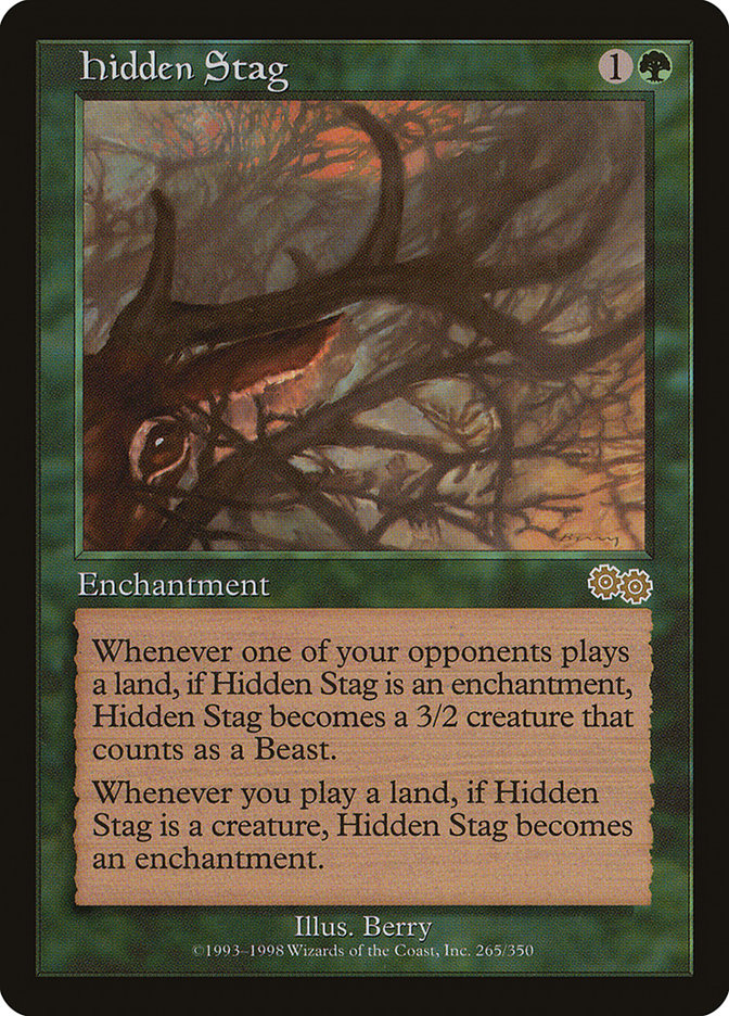 Hidden Stag [Urza's Saga] | Card Merchant Takapuna