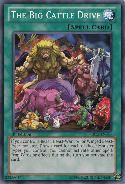 The Big Cattle Drive [CBLZ-EN063] Common | Card Merchant Takapuna