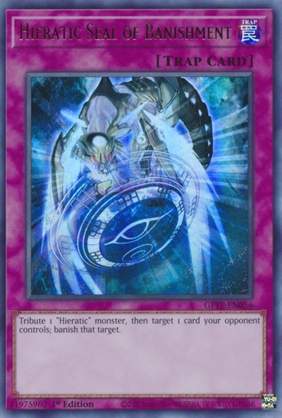 Hieratic Seal of Banishment [GFTP-EN056] Ultra Rare | Card Merchant Takapuna