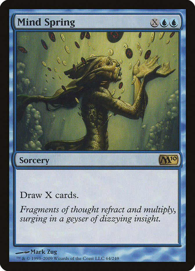 Mind Spring [Magic 2010] | Card Merchant Takapuna