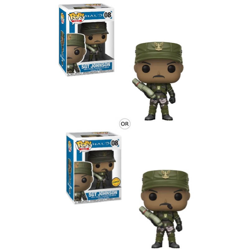 Halo - Sgt Johnson Pop!08 | Card Merchant Takapuna
