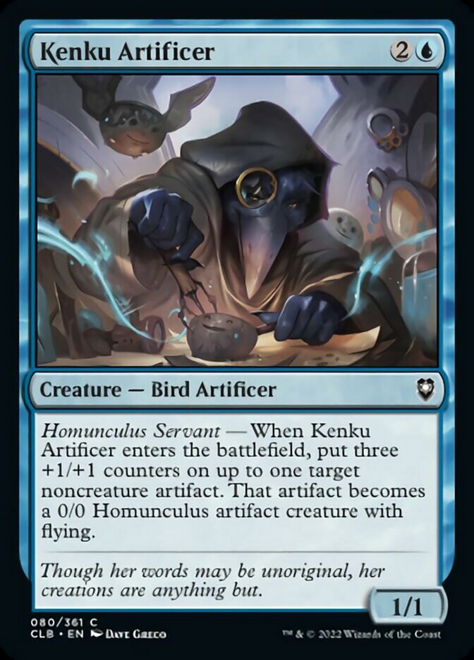 Kenku Artificer [Commander Legends: Battle for Baldur's Gate] | Card Merchant Takapuna