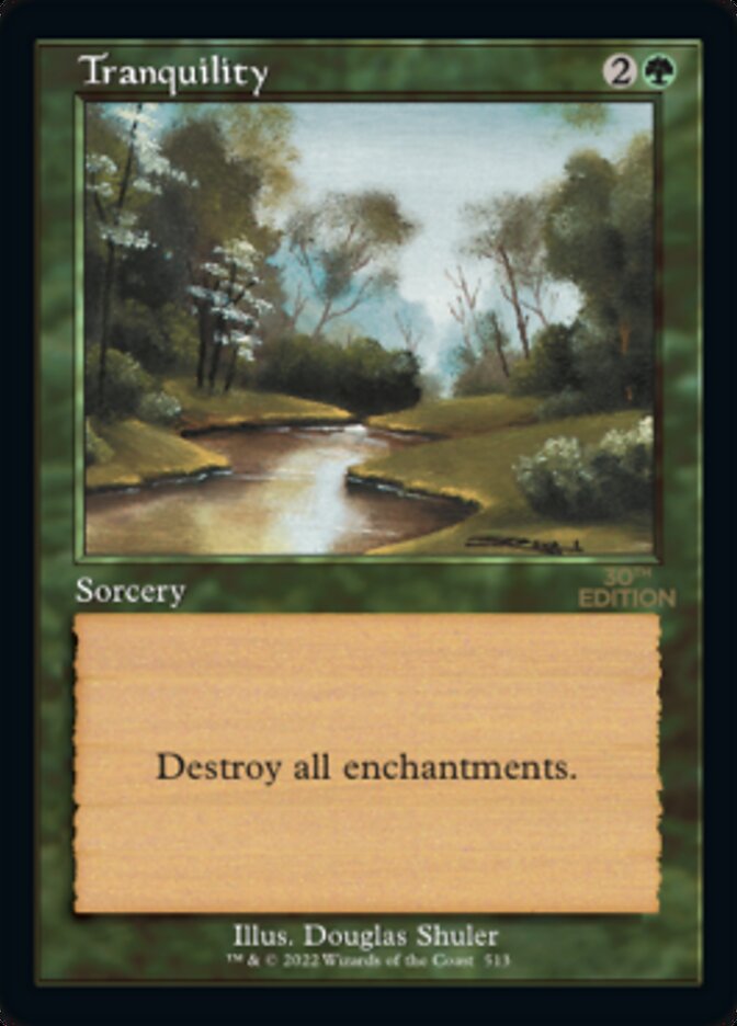 Tranquility (Retro) [30th Anniversary Edition] | Card Merchant Takapuna