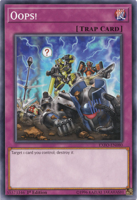 Oops! [EXFO-EN080] Common | Card Merchant Takapuna