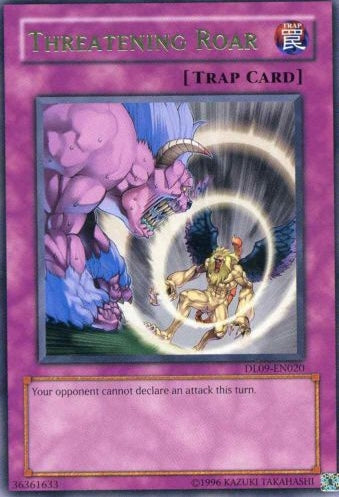 Threatening Roar (Green) [DL09-EN020] Rare | Card Merchant Takapuna