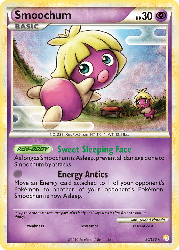 Smoochum (30/123) [HeartGold & SoulSilver: Base Set] | Card Merchant Takapuna