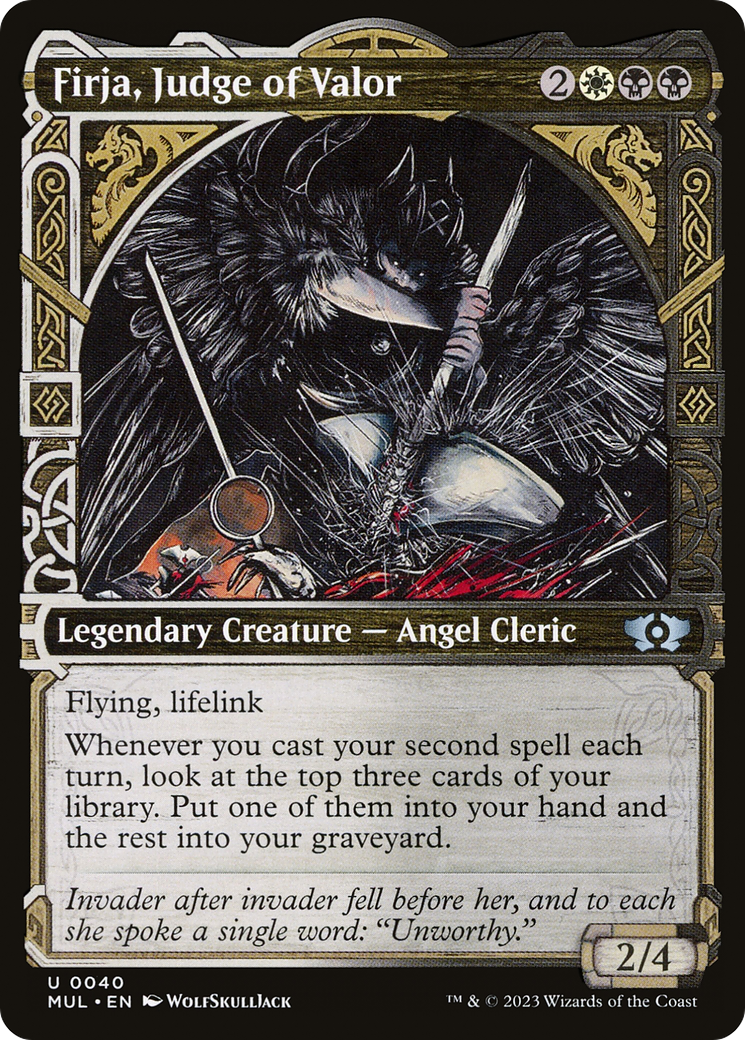 Firja, Judge of Valor [Multiverse Legends] | Card Merchant Takapuna