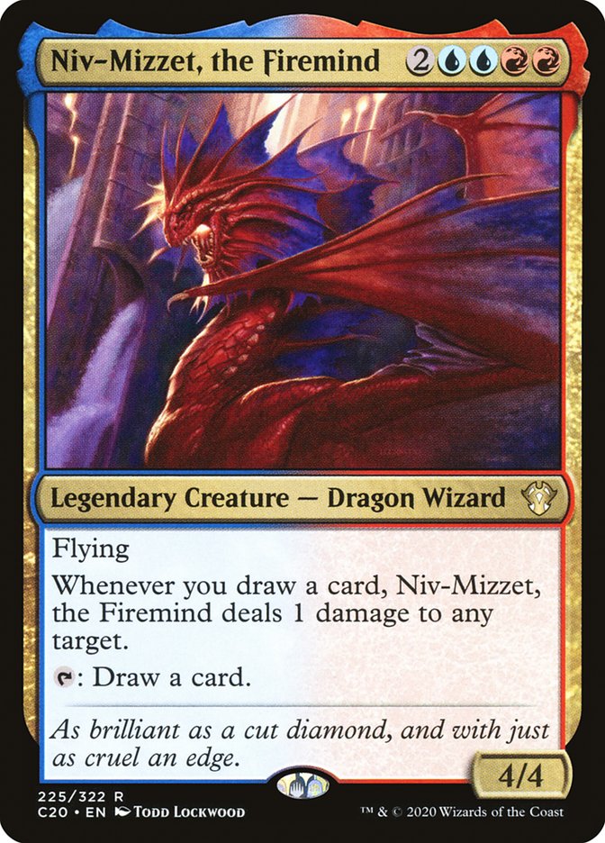 Niv-Mizzet, the Firemind [Commander 2020] | Card Merchant Takapuna