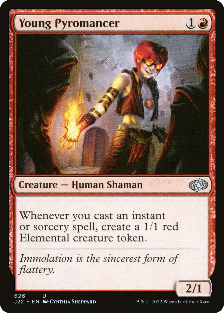 Young Pyromancer [Jumpstart 2022] | Card Merchant Takapuna