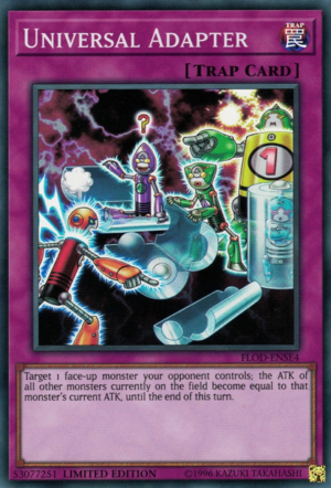 Universal Adapter [FLOD-ENSE4] Super Rare | Card Merchant Takapuna