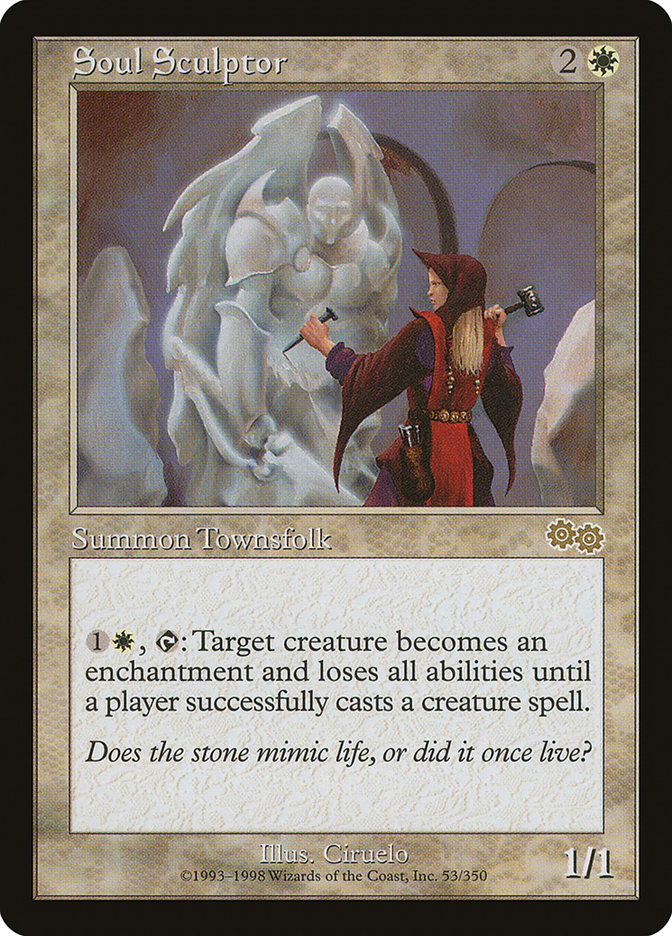 Soul Sculptor [Urza's Saga] | Card Merchant Takapuna