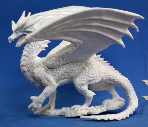 Dark Heaven Bones Miniatures: Young Fire Dragon | Card Merchant Takapuna