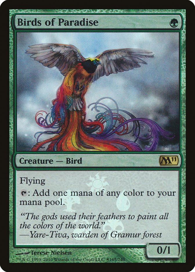 Birds of Paradise (Buy-A-Box) [Magic 2011 Promos] | Card Merchant Takapuna