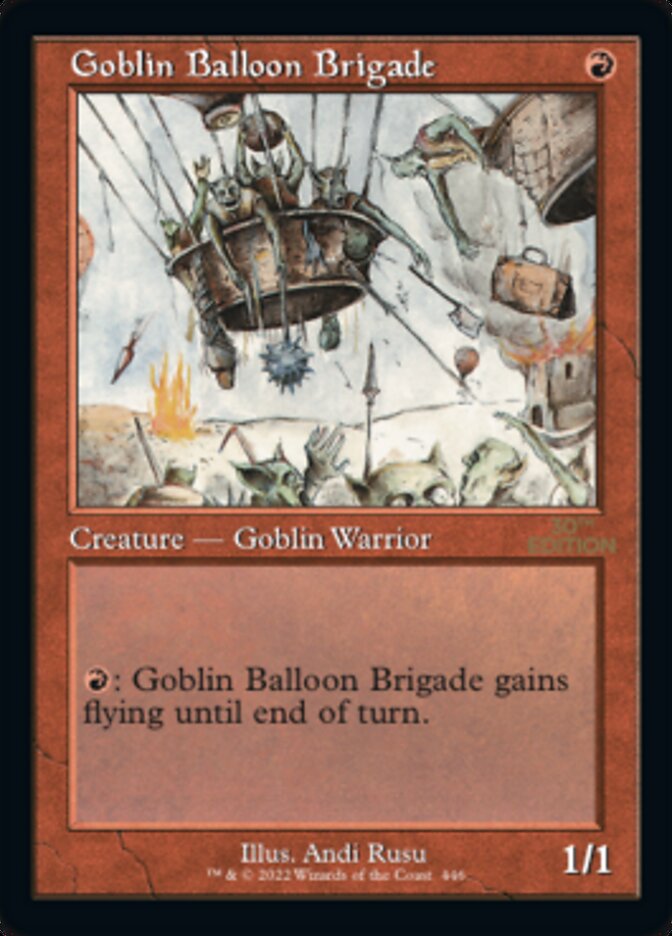 Goblin Balloon Brigade (Retro) [30th Anniversary Edition] | Card Merchant Takapuna