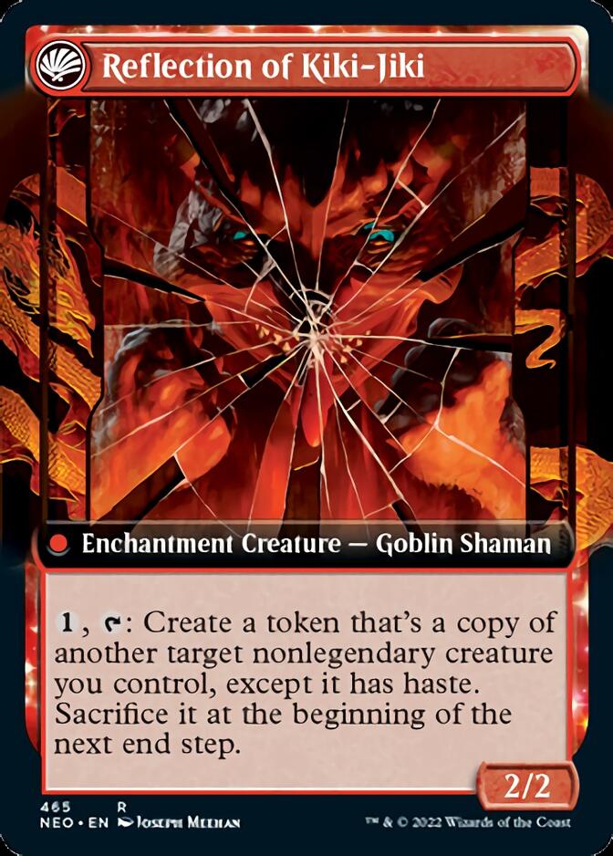 Fable of the Mirror-Breaker // Reflection of Kiki-Jiki (Extended) [Kamigawa: Neon Dynasty] | Card Merchant Takapuna