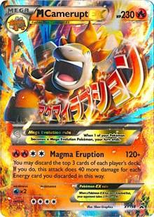 M Camerupt EX - XY198 (XY198) [XY Promos] | Card Merchant Takapuna