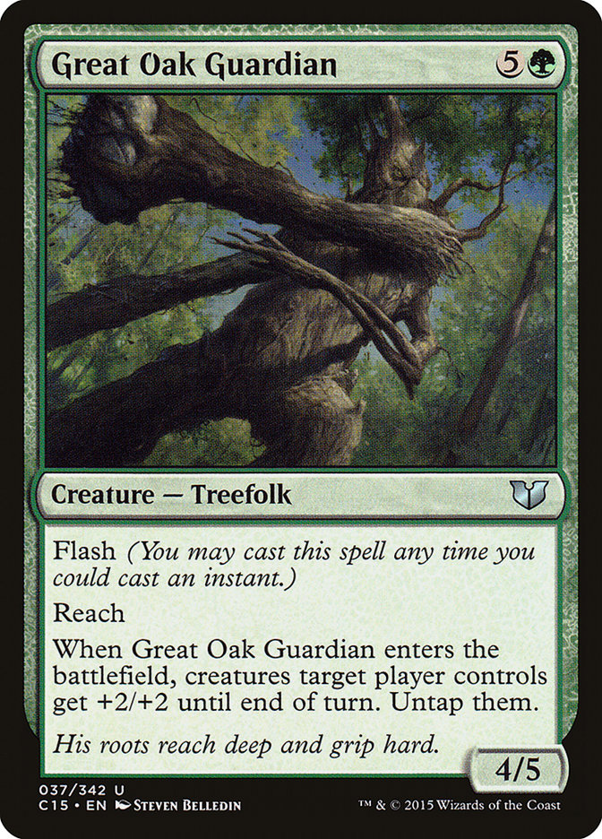Great Oak Guardian [Commander 2015] | Card Merchant Takapuna