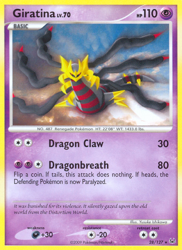 Giratina (28/127) [Platinum: Base Set] | Card Merchant Takapuna