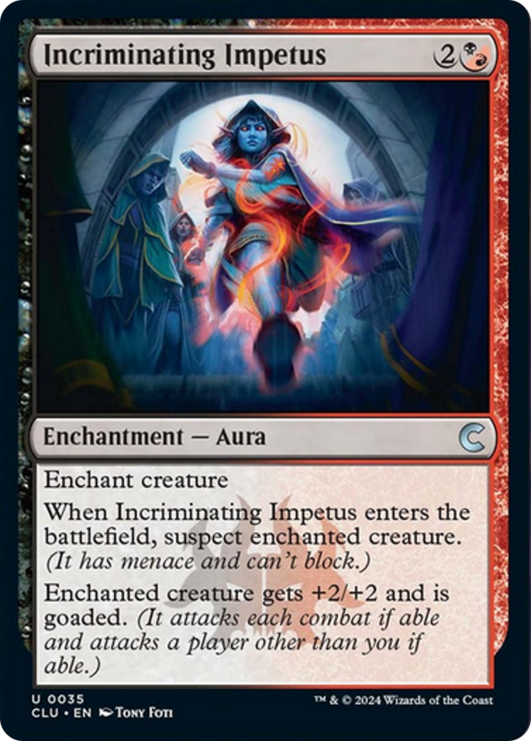 Incriminating Impetus [Ravnica: Clue Edition] | Card Merchant Takapuna